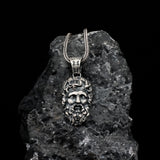 The Zeus Head Pendant - Olympian Wisdom & Power Medallion