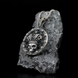 The Skull King Pendant - Eternal Reign & Sovereign Medallion
