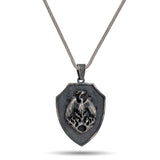 The Phoenix Shield Pendant - Rebirth & Unbreakable Resilience