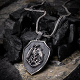 The Phoenix Shield Pendant - Rebirth & Unbreakable Resilience