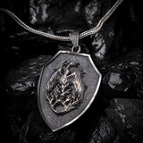The Phoenix Shield Pendant - Rebirth & Unbreakable Resilience