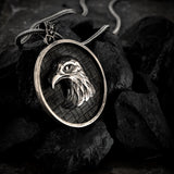The Apex Eagle Head Pendant - 925 Sterling Silver