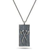 The Viking Axes Pendant - Warrior's Strength Medallion