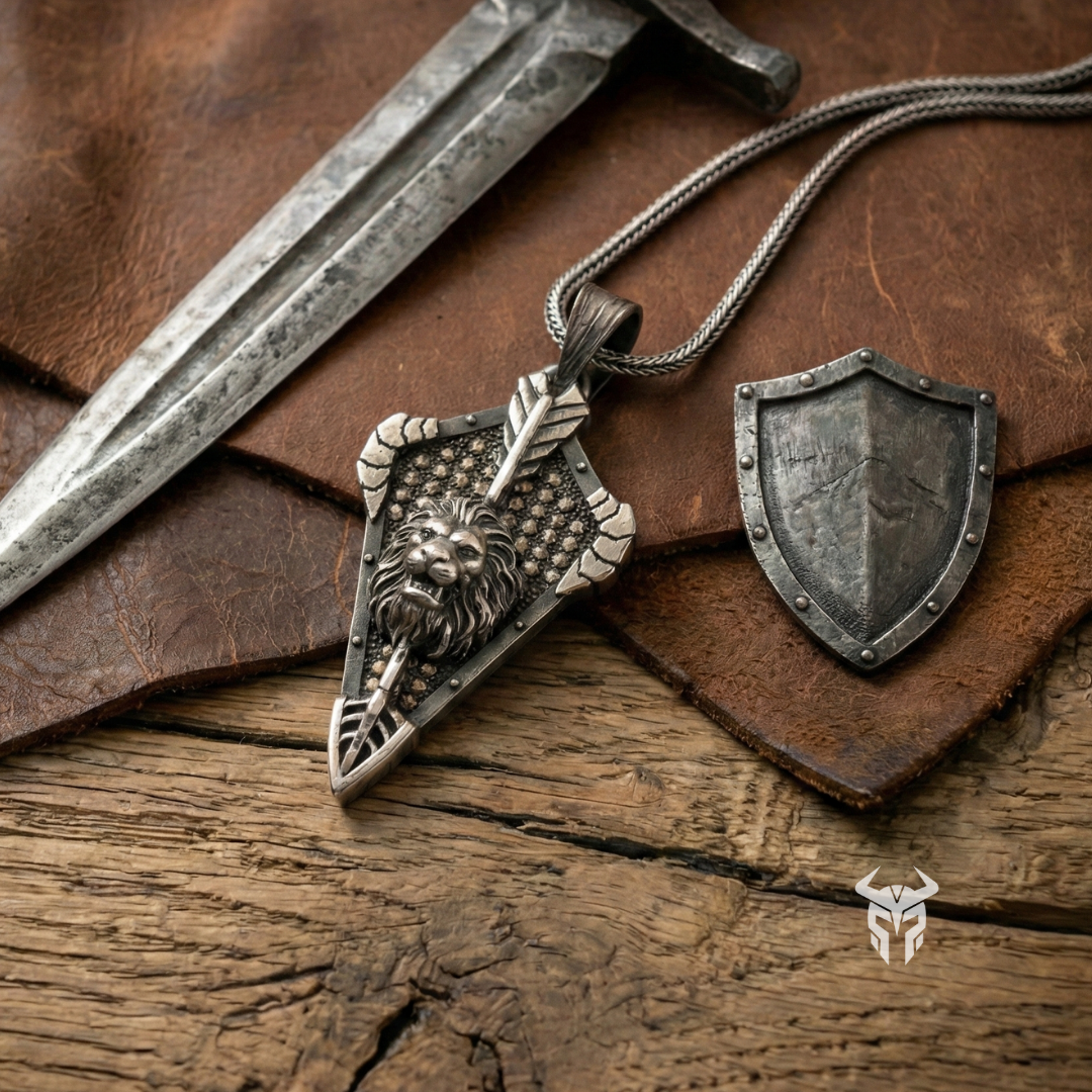 Master Dark Stacking: How to Style Men's Silver Pendants