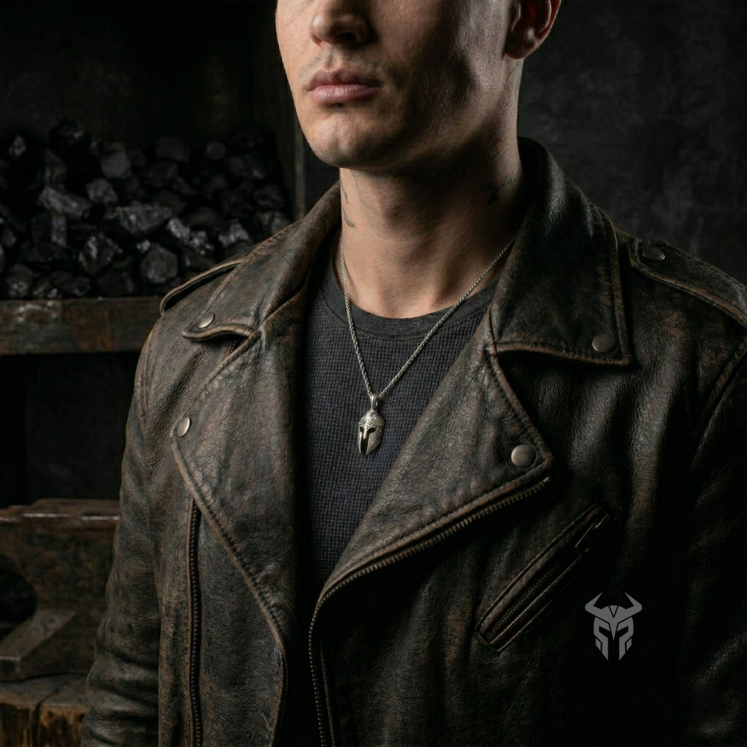 Master Biker Style With a Leather Jacket and Matte Metal
