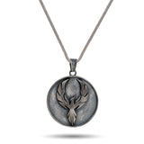 The Phoenix Rebirth Medallion - Eternal Resilience Amulet