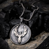 The Phoenix Rebirth Medallion - Eternal Resilience Amulet