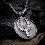 The Phoenix Rebirth Medallion - Eternal Resilience Amulet