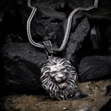 The 3D Roaring Lion King Pendant - Supreme Dominance