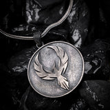 The Phoenix Rebirth Medallion - Eternal Resilience Amulet