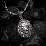The 3D Roaring Lion King Pendant - Supreme Dominance