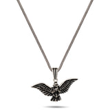 Men's 925 Sterling Silver Soaring Eagle Pendant
