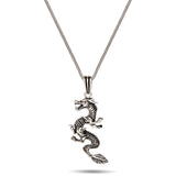 The Sovereign Dragon Silver Pendant