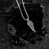 The Guardian Wing Silver Pendant