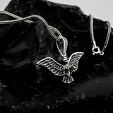 Men's 925 Sterling Silver Soaring Eagle Pendant