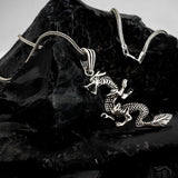 The Sovereign Dragon Silver Pendant
