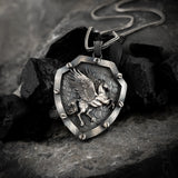 The Ascendant Pegasus Shield Pendant - Freedom & Unstoppable Spirit