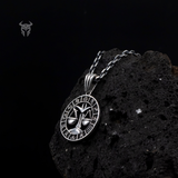 925 Sterling Silver Polished Libra Zodiac Medallion