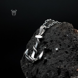 The Steadfast Anchor Silver Pendant