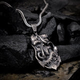 Kraken Pirate Skull Pendant - Dagger Forge
