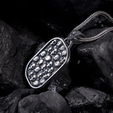 Legion of Skulls – Silver Gothic Pendant Necklace