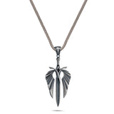The Celestial Winged Blade Pendant - Divine Justice & Swift Resolve