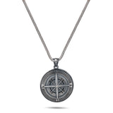 The Mariner's Compass Pendant - Guidance & Unshakeable Resolve