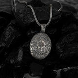 Sterling Silver The Stoic Alpha Wolf Pendant - Loyalty & Focused Power