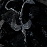 The Celestial Winged Goddess Pendant - Eternal Life & Divine Power