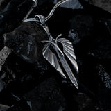 The Celestial Winged Blade Pendant - Divine Justice & Swift Resolve