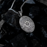 Sterling Silver The Stoic Alpha Wolf Pendant - Loyalty & Focused Power