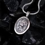 The Lion Sovereign Pendant - Roaring Nobility & Leadership