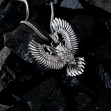Mystic Owl Pendant – Guardian of the Night - Dagger Forge