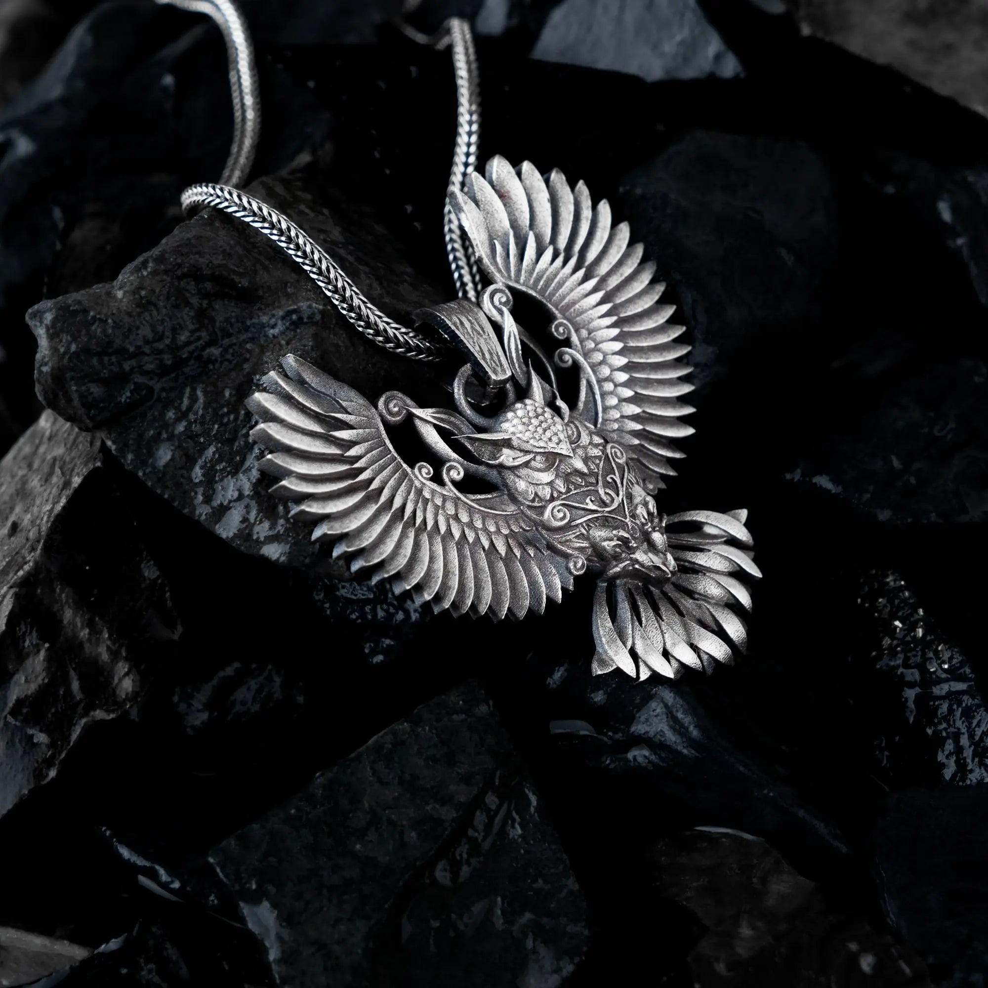Mystic Owl Pendant – Guardian of the Night - Dagger Forge