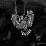 Mystic Owl Pendant – Guardian of the Night - Dagger Forge