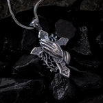 Prayer & Thorns Sterling Silver Pendant - Dagger Forge