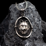 The Guardian Wolf Medallion - Necklace of Loyalty and Pack Strength
