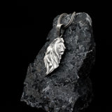 The Noble Lion Profile Pendant - Regal Authority & Dignity