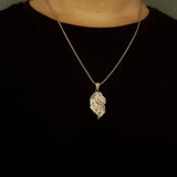 The Noble Lion Profile Pendant - Regal Authority & Dignity