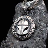 The Mandalorian Helmet Medallion - This Is The Way