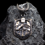 The Crusader Knight's Vow Pendant - Honor & Unwavering Defense