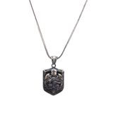 The Crusader Knight's Vow Pendant - Honor & Unwavering Defense