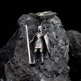 The Spartan Warrior's Resolve Pendant - Discipline, Defense & Courage