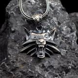 The Wolf Medallion - The Solitary Wolf Amulet