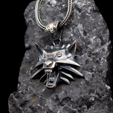 The Wolf Medallion - The Solitary Wolf Amulet
