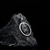 The Walking Lion's Circle of Power Pendant - Unquestioned Sovereignty