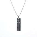 Sterling Silver Sword Pendant - Honor & Focused Strength