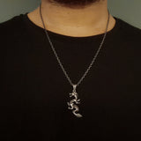 The Sovereign Dragon Silver Pendant