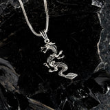 The Sovereign Dragon Silver Pendant
