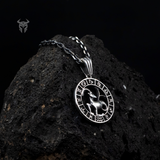 925 Sterling Silver Polished Capricorn Zodiac Pendant